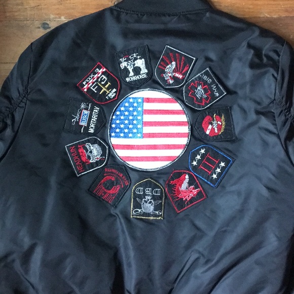 Vintage patch bomber - Picture 2 of 2